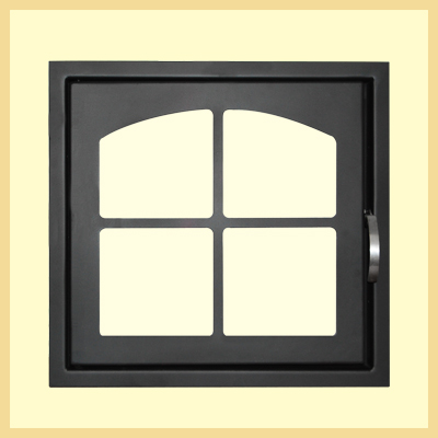 Дверь каминная со стеклом ДK555-1К ижевск